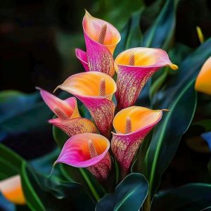 Калла Оникс купить по цене от 450р. в интернет-магазине «Посадика» с доставкой почтой в в Володарске и по всей России – [изображение №1].